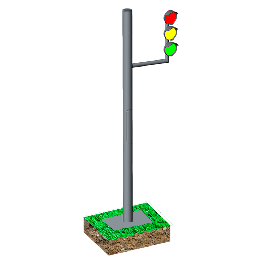 Опора светофорная БелОпора ОС1-4.0