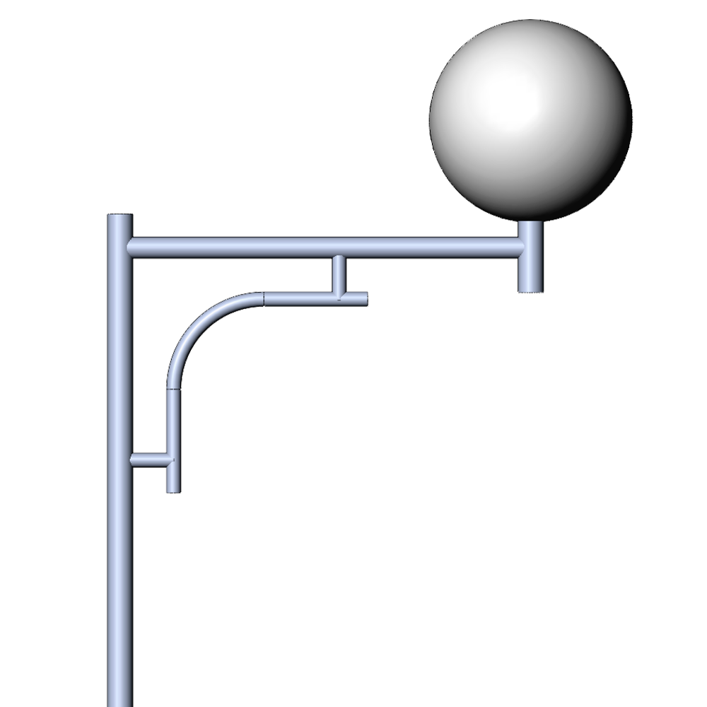 Кронштейн освещения БелОпора КТ3