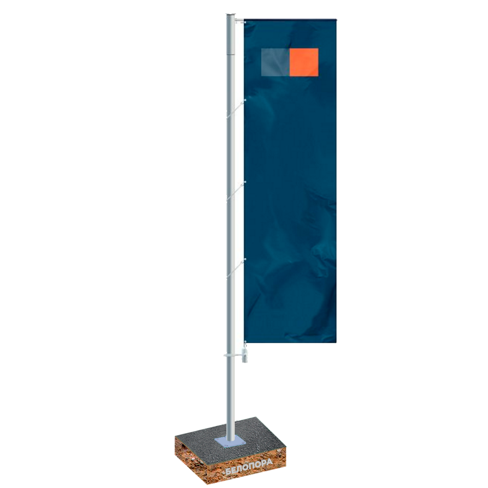 Флагштоки металлические из нержавеющей стали