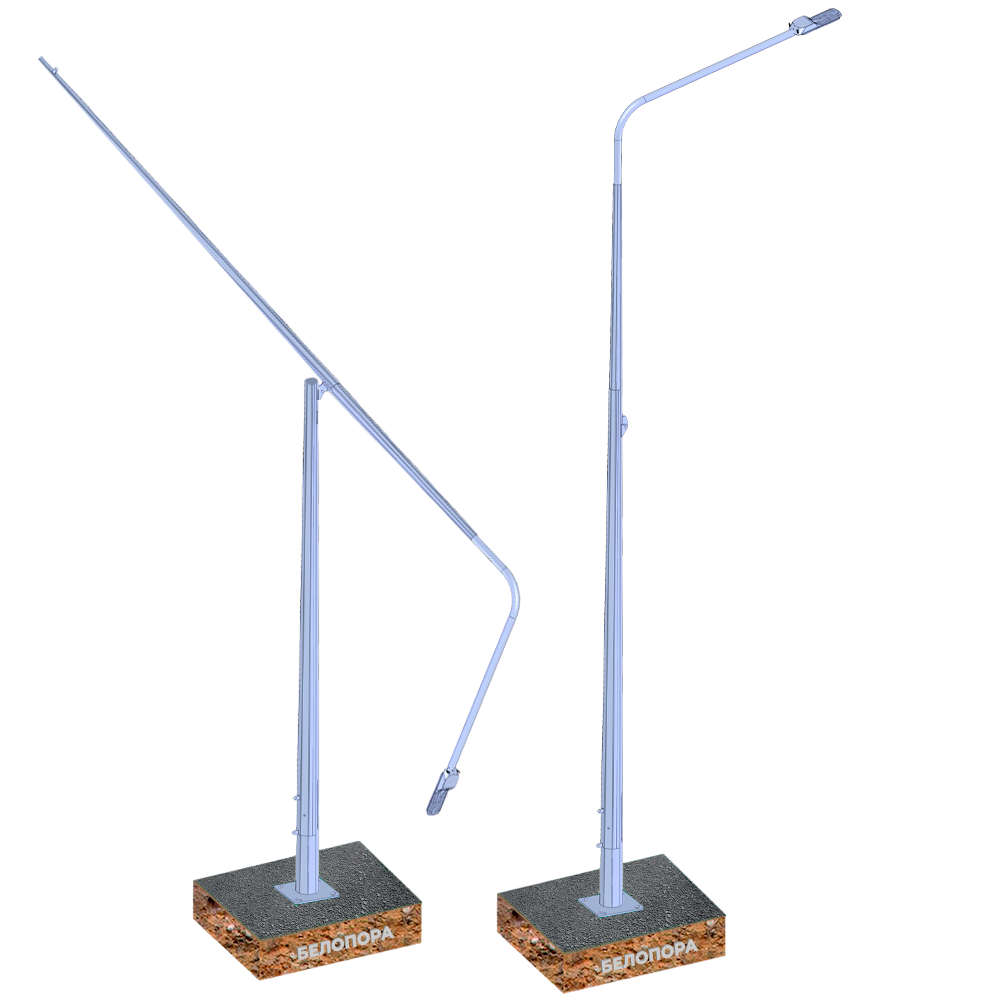 Опора освещения складная БелОпора ОСКЦа-4