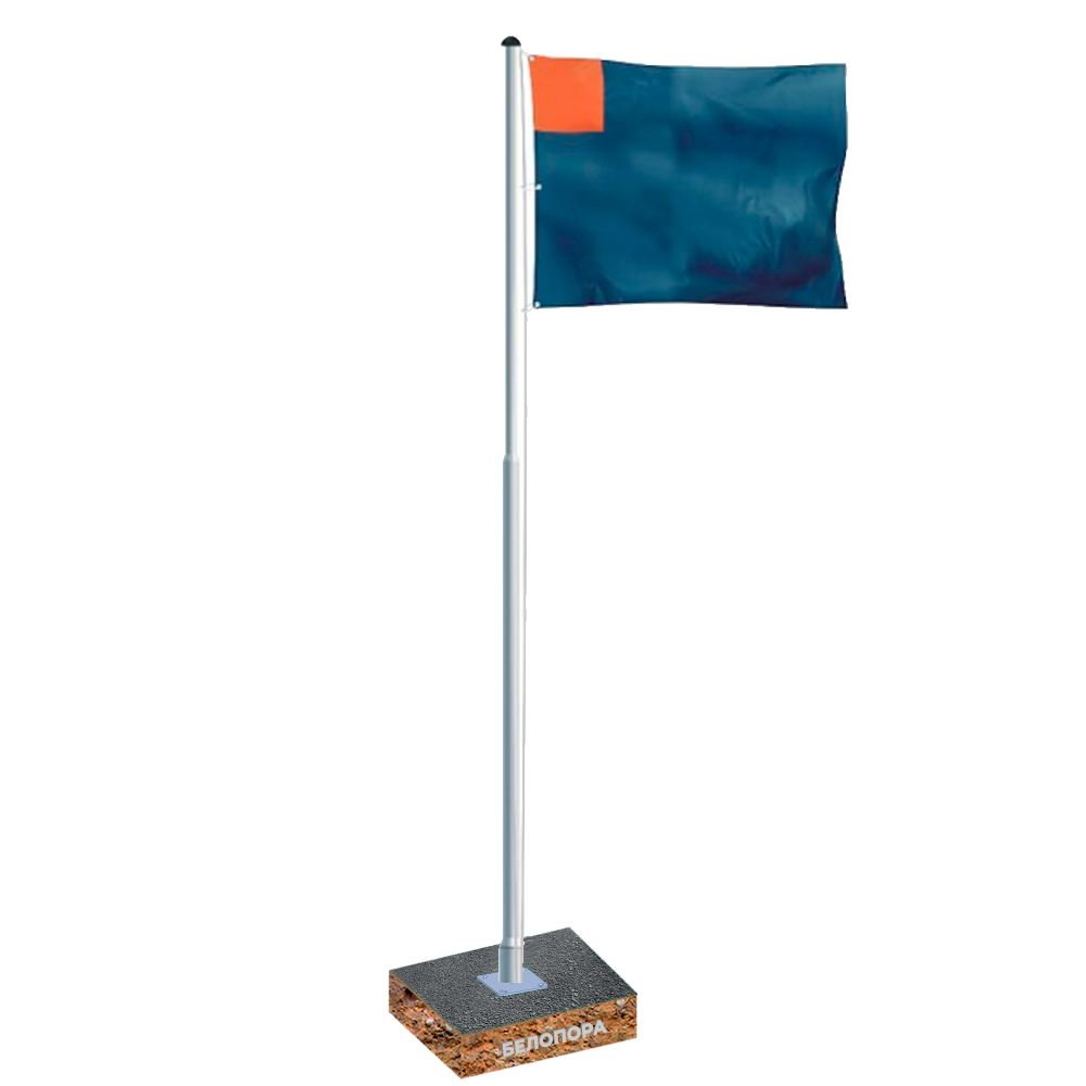 Флагштоки металлические из нержавеющей стали