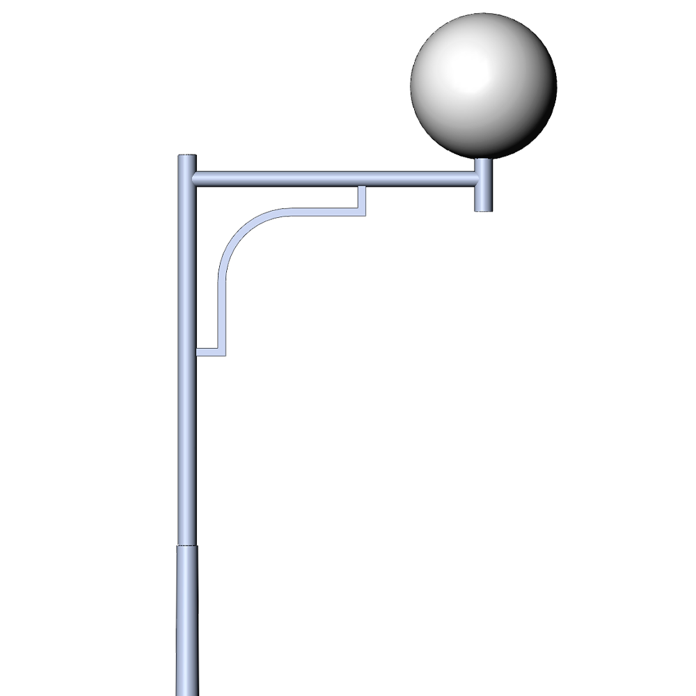 Кронштейн освещения БелОпора КТ9