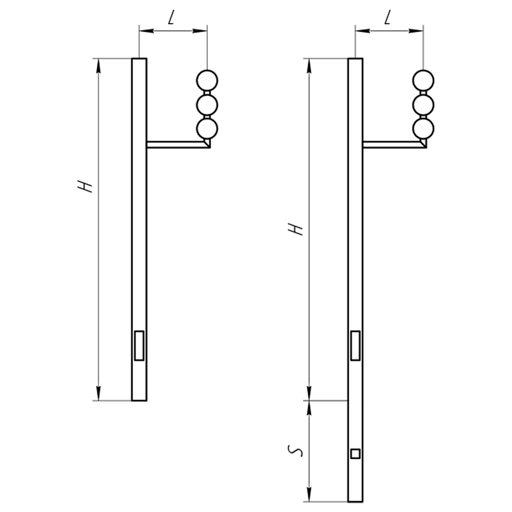 Опора светофорная БелОпора ОС1-4.0